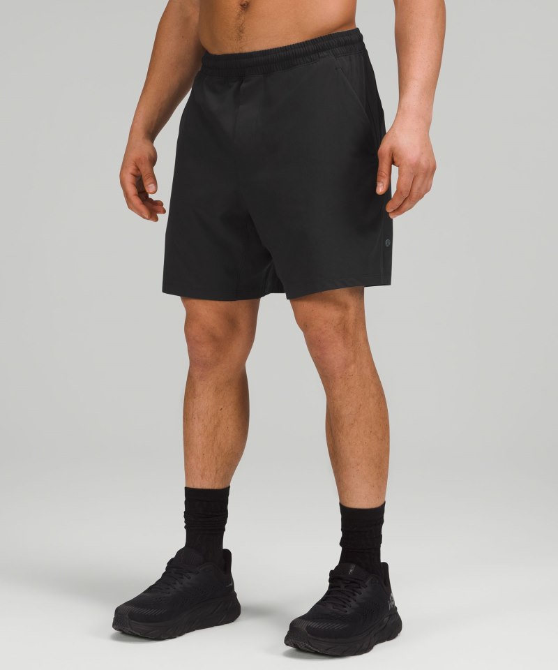 Lululemon | Men's Pace Breaker Linerless Short 7"L 2022 Version Black